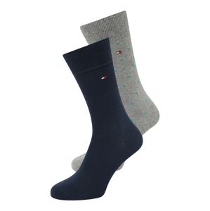 Tommy Hilfiger Underwear Ponožky  námornícka modrá / sivá melírovaná / nefritová / červená