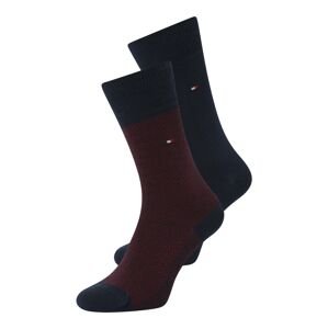 Tommy Hilfiger Underwear Ponožky  námornícka modrá / červená / bordová / biela