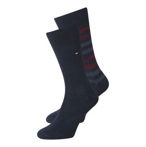 Tommy Hilfiger Underwear Ponožky  námornícka modrá / grafitová / červená / biela