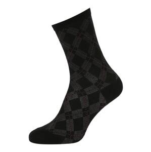FALKE Ponožky  tmavosivá / fialová / čierna