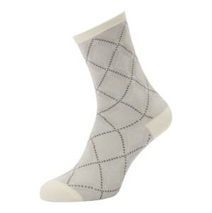 FALKE Ponožky  krémová / sivá / svetlosivá