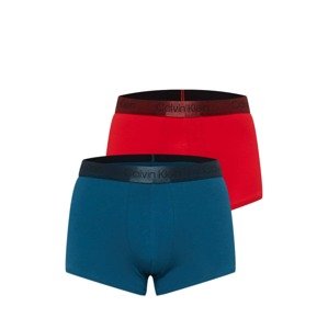 Calvin Klein Underwear Boxerky  petrolejová / ohnivo červená / čierna