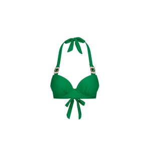 Moda Minx Bikinový top 'Amour'  trávovo zelená