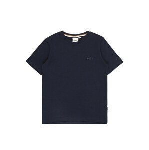 BOSS Kidswear Tričko  námornícka modrá / antracitová