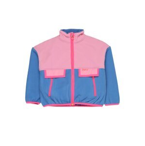 Billieblush Flisová bunda  modrá / ružová / ružová