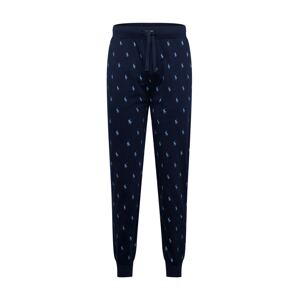 Polo Ralph Lauren Pyžamové nohavice  námornícka modrá / svetlomodrá / biela