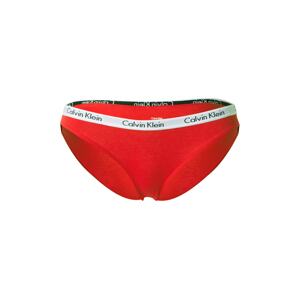 Calvin Klein Underwear Nohavičky 'Carousel'  ohnivo červená / čierna / biela