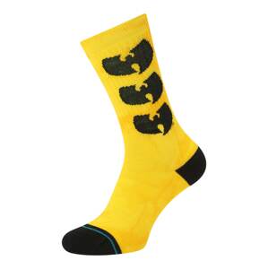 Stance Športové ponožky 'ENTER THE WU'  tyrkysová / žltá / čierna