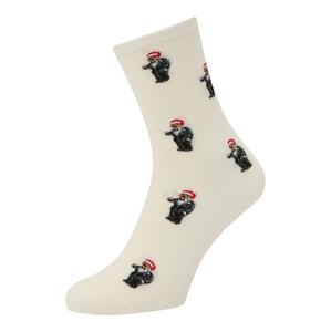 Polo Ralph Lauren Ponožky  hnedá / červená / čierna / prírodná biela