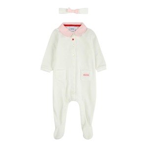 BOSS Kidswear Pyžamo  ružová / červená / prírodná biela