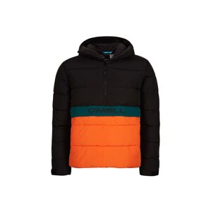 O'NEILL Outdoorová bunda  tmavozelená / tmavooranžová / čierna
