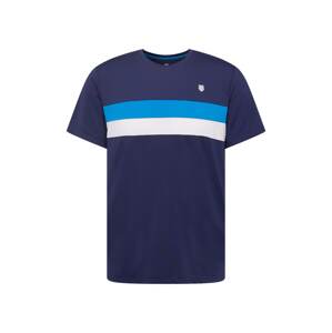 K-Swiss Performance Funkčné tričko  námornícka modrá / kráľovská modrá / biela