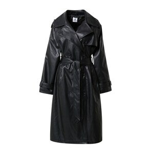 VIERVIER Prechodný kabát 'Amanda'  čierna