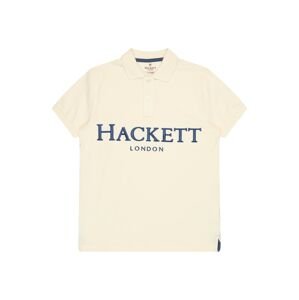 Hackett London Tričko  tmavomodrá / biela ako vlna