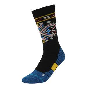 Stance Športové ponožky 'THE KONSBURGH'  modrá melírovaná / žltá / čierna / biela