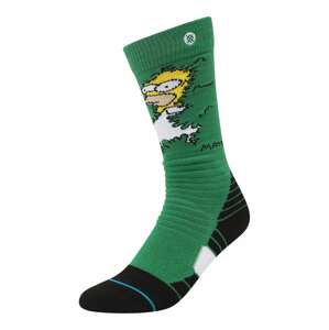 Stance Ponožky 'HOMER'  žltá / zelená / čierna / biela