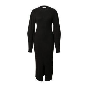 Rut & Circle Pletené šaty 'MEGAN'  čierna