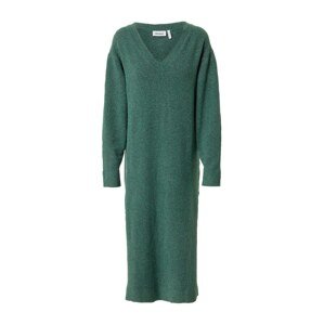 WEEKDAY Pletené šaty 'Ellen'  zelená melírovaná