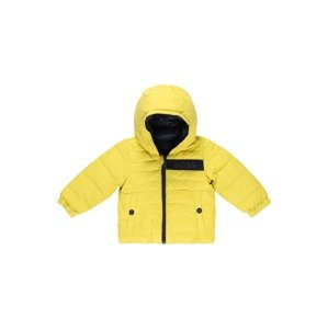BOSS Kidswear Zimná bunda  žltá / čierna