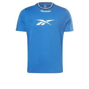 Reebok Sport Funkčné tričko 'Identity'  námornícka modrá / kráľovská modrá / biela
