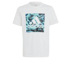 ADIDAS SPORTSWEAR Funkčné tričko 'Gaming Graphic'  modrá / biela