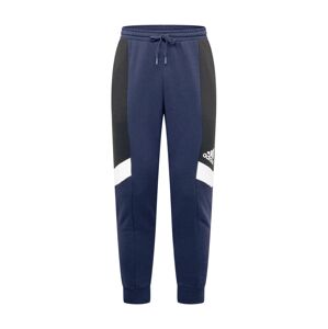 ADIDAS SPORTSWEAR Športové nohavice 'Essentials Colorblock'  námornícka modrá / čierna / biela