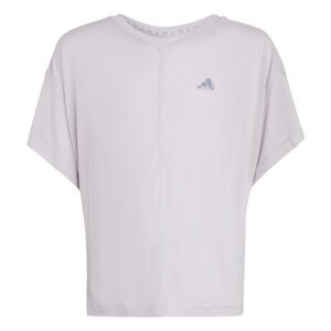 ADIDAS SPORTSWEAR Funkčné tričko 'Aeroready Loose'  sivá / pastelovo fialová
