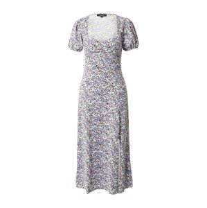 Dorothy Perkins Šaty  svetlosivá / svetlozelená / fialová / biela