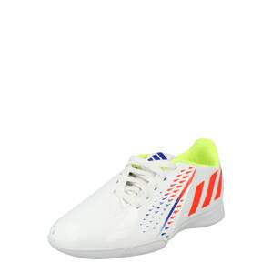 ADIDAS PERFORMANCE Športová obuv 'Predator Edge 4'  modrá / neónovo žltá / červená / biela