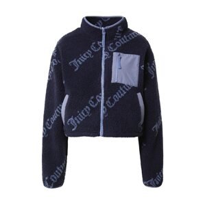 Juicy Couture Sport Flisová bunda  námornícka modrá / svetlomodrá