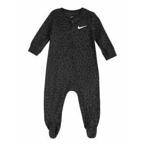 Nike Sportswear Overal  tmavosivá / čierna / biela