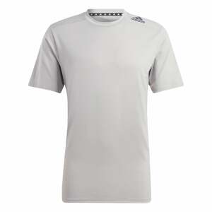 ADIDAS SPORTSWEAR Funkčné tričko 'Designed For Training'  sivá / čierna