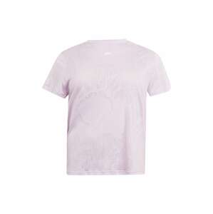 Reebok Funkčné tričko  pastelovo fialová / biela