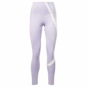 Reebok Sport Športové nohavice 'Vector'  pastelovo fialová / biela