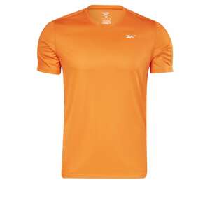 Reebok Sport Funkčné tričko  oranžová / biela