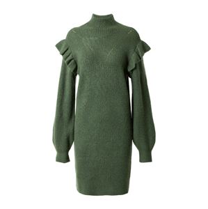 VILA Pletené šaty 'BOOBA'  zelená
