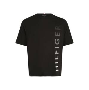 Tommy Hilfiger Big & Tall Tričko  sivá / čierna / biela