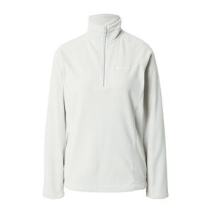CRAGHOPPERS Športový sveter 'Miska'  svetlosivá / biela