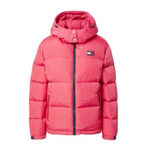 Tommy Jeans Zimná bunda 'Alaska'  modrá / ružová / červená / biela