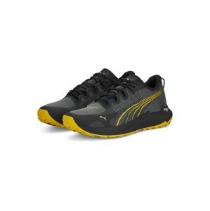 PUMA Športová obuv 'Fast-Trac Nitro'  béžová / žltá / čierna melírovaná