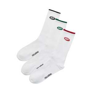 Pull&Bear Ponožky  zelená / červená / čierna / biela