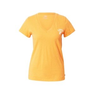 LEVI'S Tričko  oranžová / biela