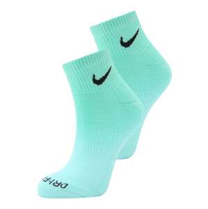 Nike Sportswear Ponožky  tyrkysová / mätová / čierna