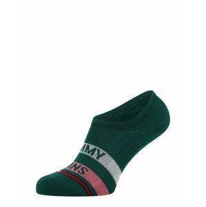Tommy Hilfiger Underwear Ťapky  zelená / červená / biela