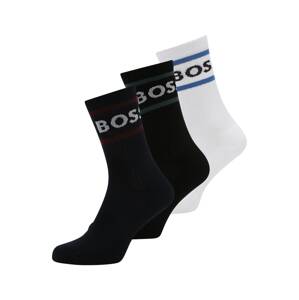 BOSS Black Ponožky  námornícka modrá / zmiešané farby / biela