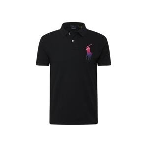 Polo Ralph Lauren Tričko  slivková / ružová / čierna