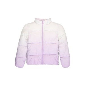 GUESS Zimná bunda  krémová / pastelovo fialová / čierna