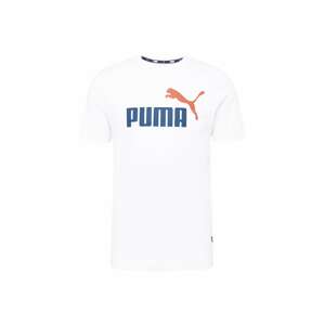 PUMA Funkčné tričko  námornícka modrá / oranžová / biela