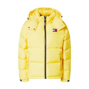 Tommy Jeans Zimná bunda 'Alaska'  tmavomodrá / žltá / červená / biela