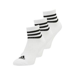ADIDAS SPORTSWEAR Športové ponožky '3-Stripes Cushioned '  čierna / biela